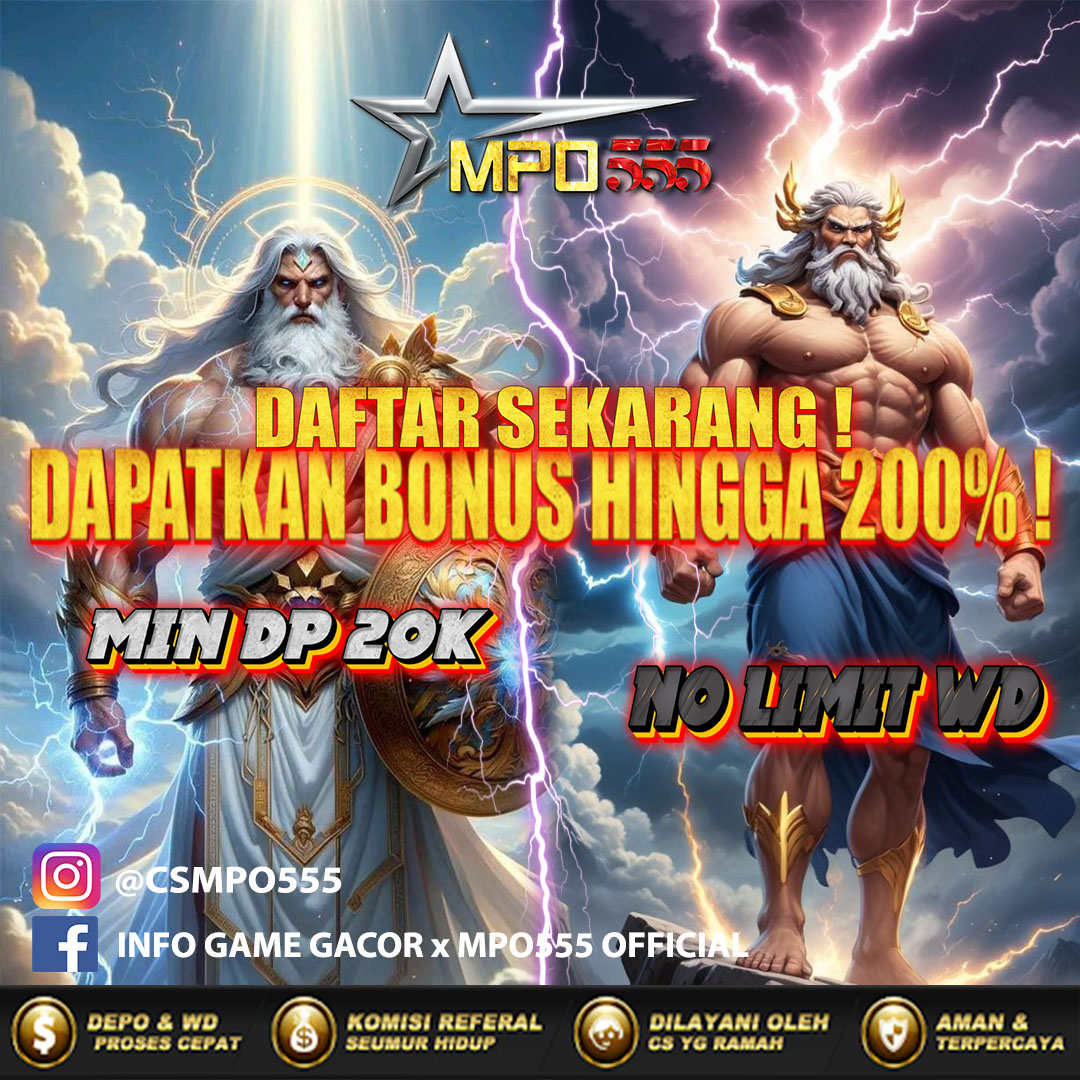 MPO555: Situs Judi Slot Gacor Link Terbaru Hari Ini